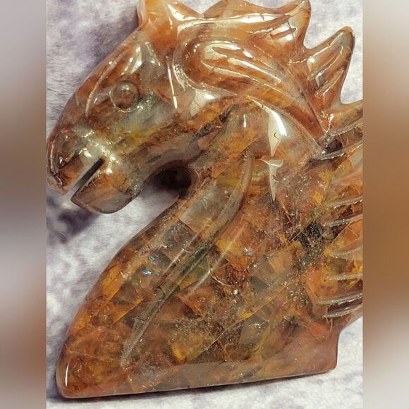 Fire Quartz Unicorn - Picture 5 of 15